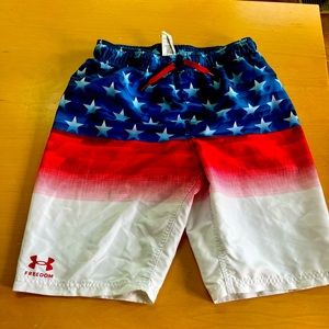 Under Armor Bots Swim Trunks size XL. Worn only a few times.